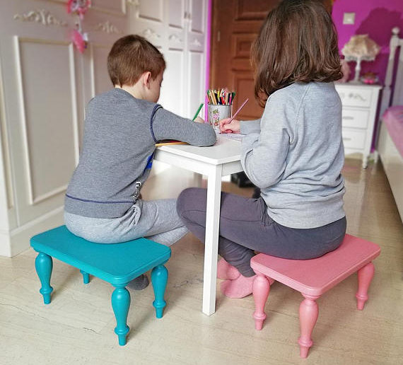 Handmade Wooden Stools – Nursery/ Kids Room Musts !