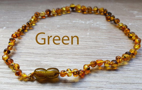 10 Colors, Same Design- Amber Necklace for Babies
