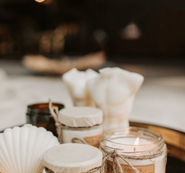Handmade Hand, Poured Soy Candles from Illinois