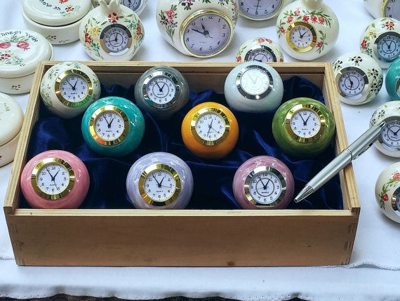 Beautiful Ceramic Desk Clocks- And Other Ceramic Gift Ideas!