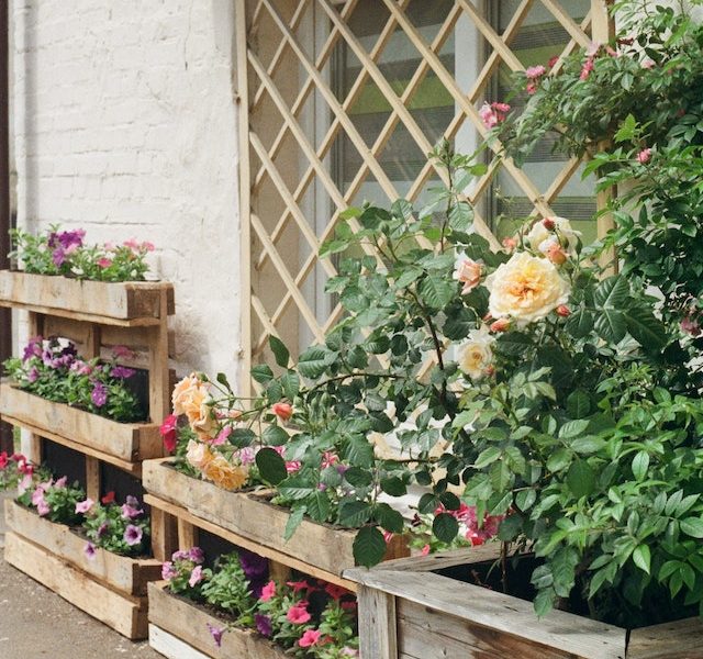 Wooden Planters & Outdoor Wooden decor