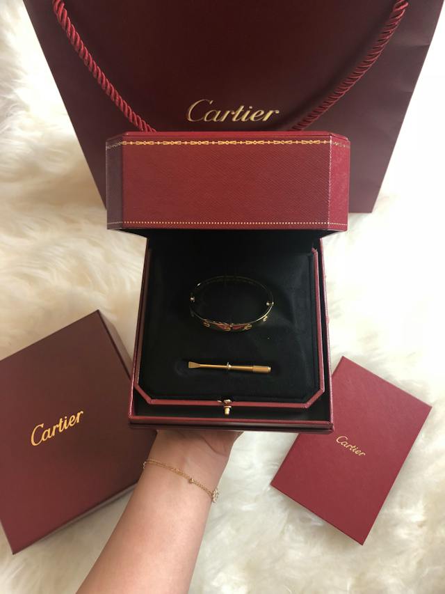 How much is an actual Cartier bracelet worth? The Women Team