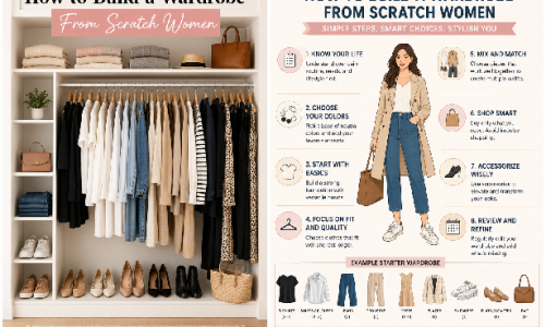 How to build a wardrobe from scratch women