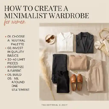 How to Create a Minimalist Wardrobe for Women